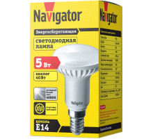 Светодиодная (LED) лампа Navigator NLL-R50-5-230-4K-E14 5Вт Е14 Рефлектор (94136) Холодный белый свет