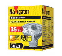 Галогенная лампа Navigator 94 205 JCDR 35W G5.3 230V 2000h 35 GU5.3 Рефлектор Теплый белый
