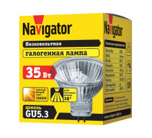 Галогенная лампа Navigator 94 205 JCDR 35W G5.3 230V 2000h 35 GU5.3 Рефлектор Теплый белый