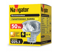 Галогенная лампа Navigator 94 224 MR11 50W GU5.3 230V 2000h 50 GU5.3 Рефлектор Теплый белый