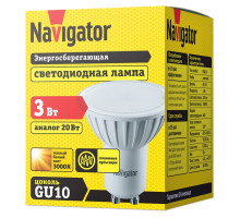 Светодиодная (LED) лампа Navigator NLL-R63-5-230-6.5K-E27 5Вт Е27 Рефлектор (94256) Дневной белый свет