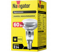 Лампа накаливания Navigator 94 320 NI-R50-60-230-E14-FR (Россия) Е14 Рефлектор 60 Вт