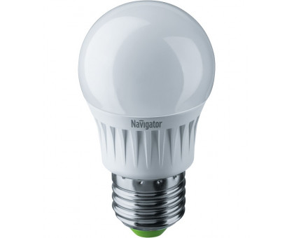 Диммируемая светодиодная (LED) лампа Navigator NLL-G45-7-230-2.7K-E27-DIMM 7Вт Е27 Шар (94377) Теплый белый свет