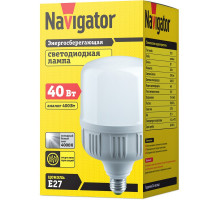 Светодиодная (LED) лампа Navigator 61 481 NLL-T120-40-230-840-E40 XXX 40 Вт Е40  Холодный белый