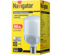 Светодиодная (LED) лампа Navigator 61 482 NLL-T140-50-230-840-E40 XXX 50 Вт Е40  Холодный белый