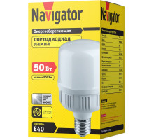 Светодиодная (LED) лампа Navigator 61 482 NLL-T140-50-230-840-E40 XXX 50 Вт Е40  Холодный белый