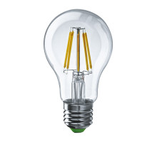 Филаментная светодиодная (LED) лампа ОНЛАЙТ OLL-F-A60-09-230-2.7K-E27 9 Вт 2700K Груша (80874) Теплый белый свет