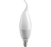 Светодиодная (LED) лампа ОНЛАЙТ 61 962 OLL-FC37-10-230-2.7K-E14-FR 10 Вт Е14 Свеча на ветру Теплый белый