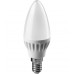 Светодиодная (LED) лампа ОНЛАЙТ OLL-C37-6-230-2.7K-E14-FR 6 Вт Е14 Свеча (71628) Теплый белый свет