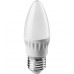 Светодиодная (LED) лампа ОНЛАЙТ OLL-C37-6-230-4K-E27-FR 6 Вт Е27 Свеча (71631) Холодный белый свет