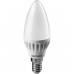 Светодиодная (LED) лампа ОНЛАЙТ 71 633 OLL-C37-8-230-4K-E14-FR 8 Вт Е14 Свеча Холодный белый