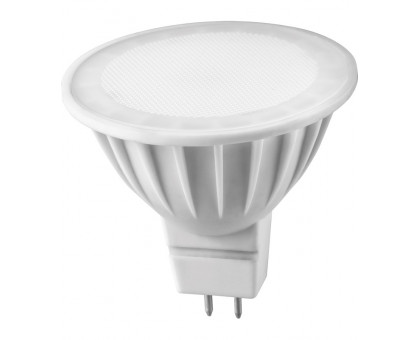 Светодиодная (LED) лампа ОНЛАЙТ OLL-MR16-5-230-4K-GU5.3 5 Вт GU5.3 Рефлектор (71638) Холодный белый свет