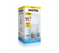 Светодиодная (LED) лампа Smartbuy 11Вт 3000K Груша (SBL-A60-11-30K-E27-A) Теплый белый свет