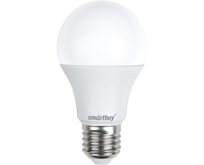 Светодиодная (LED) лампа Smartbuy 15Вт 4000K Груша (SBL-A60-15-40K-E27) Холодный белый свет