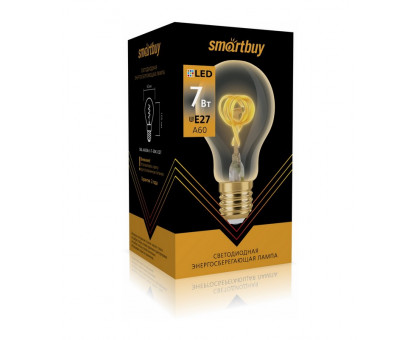 Светодиодная (LED) лампа ART Smartbuy-A60-7W/3000/E27 (SBL-A60Art-7-30K-E27) Е27 Груша 7 Вт Теплый белый