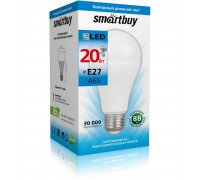 Светодиодная (LED) лампа Smartbuy-A65-20W/6000/E27 (SBL-A65-20-60K-E27) Е27 Груша 20 Вт Дневной белый