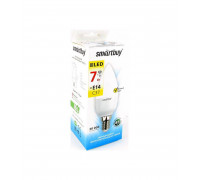 Светодиодная (LED) лампа Smartbuy-C37-07W/6000 (SBL-C37-07-60K-E14) Е14 Свеча 7 Вт Дневной белый