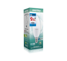 Светодиодная (LED) лампа Smartbuy-C37-9,5W/6000 (SBL-C37-9_5-60K-E14) Е14 Свеча 9,5 Вт Дневной белый