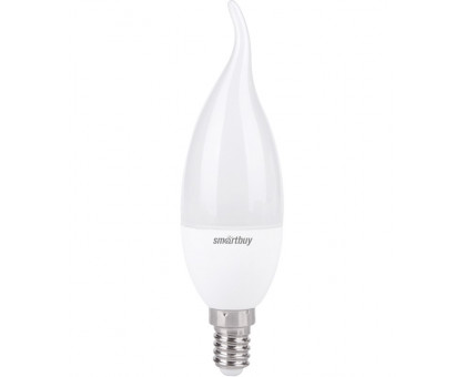 Светодиодная (LED) лампа Smartbuy-C37-9,5W/3000/E14 (SBL-C37Can-9_5-30K-E14) Е14 Свеча на ветру 9,5 Вт Теплый белый