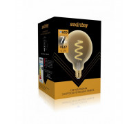 Светодиодная (LED) лампа ART Smartbuy-G125-7W/3000/E27/20 Е27 Шар 7 Вт Теплый белый