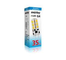 Светодиодная (LED) лампа Smartbuy-G4-3_5W/6400/G4 (SBL-G4 3_5-64K) G4 Капсула 3,5 Вт Дневной белый