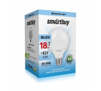 Светодиодная (LED) лампа Smartbuy-G95-18W/4000/E27 (SBL-G95-18-40K-E27) Е27 Шар 18 Вт Холодный белый