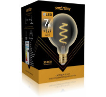 Светодиодная (LED) лампа ART Smartbuy-G95-7W/3000/E27 (SBL-G95Art-7-30K-E27) Е27 Шар 7 Вт Теплый белый