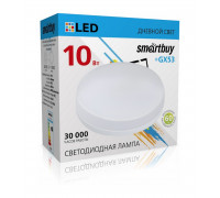 Светодиодная (LED) лампа Smartbuy 10Вт GX53 4000K Таблетка (SBL-GX-10W-4K) Холодный белый свет