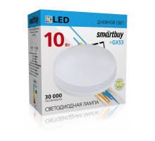 Светодиодная (LED) лампа Smartbuy 10Вт GX53 4000K Таблетка (SBL-GX-10W-4K) Холодный белый свет