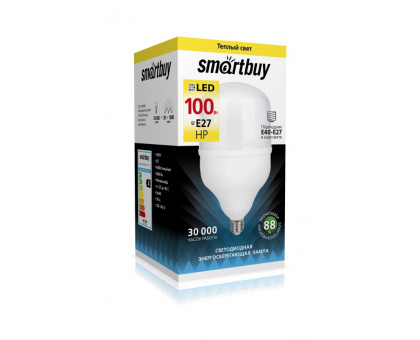 Светодиодная (LED) лампа Smartbuy 100Вт 4000K Трубчатая (SBL-HP-100-4K-E27) Холодный белый свет