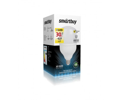 Светодиодная (LED) лампа Smartbuy-HP-30W/4000/E27 (SBL-HP-30-4K-E27) Е27 Трубчатая 30 Вт Холодный белый