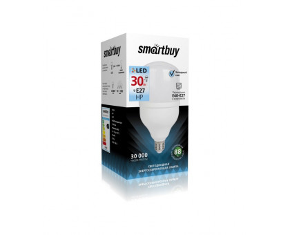 Светодиодная (LED) лампа Smartbuy 30Вт 6500K Трубчатая (SBL-HP-30-65K-E27) Дневной белый свет