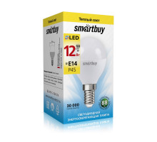 Светодиодная (LED) лампа Smartbuy-P45-12W/3000/E14 (SBL-P45-12-30K-E14) Е14 Шар 12 Вт Теплый белый