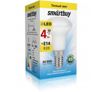 Светодиодная (LED) лампа Smartbuy-R39-04W/3000/E14 (SBL-R39-04-30K-E14) Е14 Рефлектор 4 Вт Теплый белый