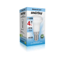 Светодиодная (LED) лампа Smartbuy-R39-04W/4000/E14 (SBL-R39-04-40K-E14) Е14 Рефлектор 4 Вт Холодный белый