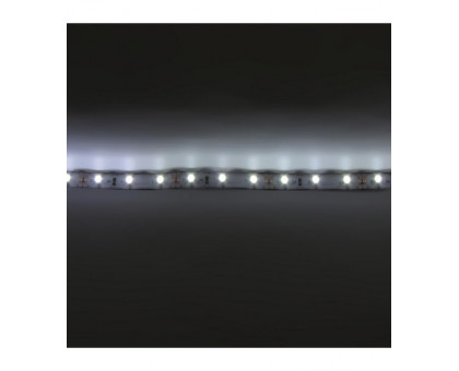Светодиодная (LED) лента ICLED 12В 3528 60 led/m IP33 4,8 Вт/м (26948) Холодный белый свет