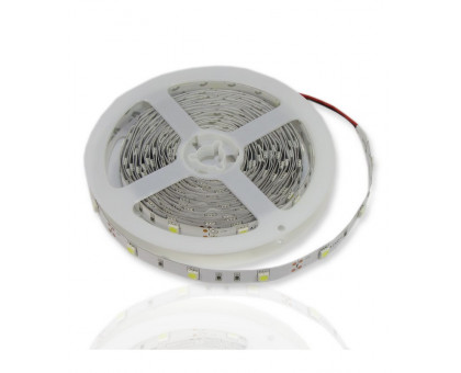 Светодиодная (LED) лента ICLED 12В 5050 30 led/m IP33 7,2 Вт/м (28133) Холодный белый свет