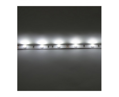 Светодиодная (LED) лента ICLED 12В 5050 30 led/m IP33 7,2 Вт/м (28133) Холодный белый свет
