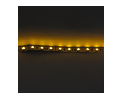 Светодиодная (LED) лента ICLED 12В 5050 60 led/m IP33 14,4 Вт/м (28369) Желтый свет