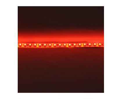Светодиодная (LED) лента ICLED 12В 3528 120 led/m IP65 9,6 Вт/м (28484) Красный свет