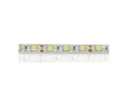Светодиодная (LED) лента ICLED 12В 5050 60 led/m IP65 14,4 Вт/м (28491) Холодный белый свет