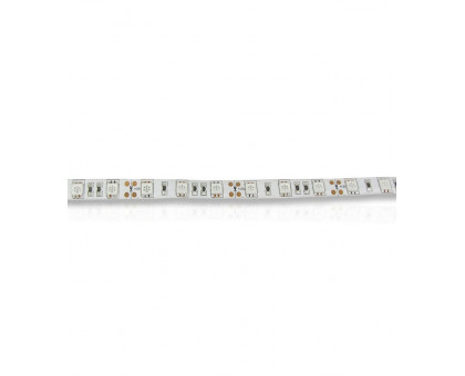 Светодиодная (LED) лента ICLED 12В 5050 60 led/m IP65 14,4 Вт/м (28548) Синий свет