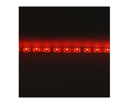 Светодиодная (LED) лента ICLED 12В 3528 60 led/m IP65 4,8 Вт/м (28891) Красный свет