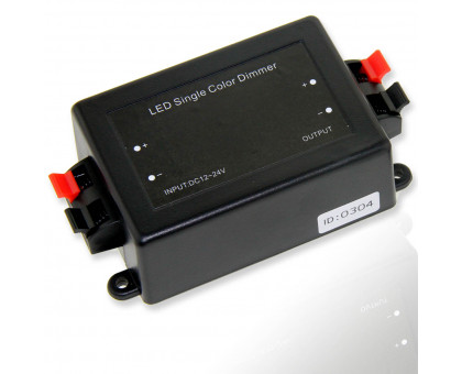 Диммер для светодиодной (LED) ленты ICLED 12-24В 8А 96/192 Вт (29772) с кнопочным пультом