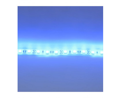 Светодиодная (LED) лента ICLED 12В 5050 60 led/m IP68 14,4 Вт/м (30126) Синий свет