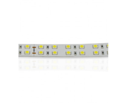 Светодиодная (LED) лента ICLED 24В 5050 120 led/m IP33 28,8 Вт/м (30996) Холодный белый свет