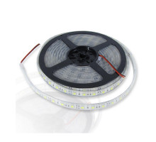 Светодиодная (LED) лента ICLED 24В 5050 60 led/m IP68 14,4 Вт/м (31097) Холодный белый свет