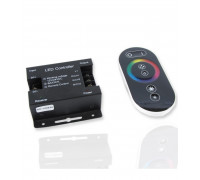 Контроллер RGB для светодиодной (LED) ленты ICLED 12-24 В 18А 216/432 Вт (31114) с сенсорным пультом