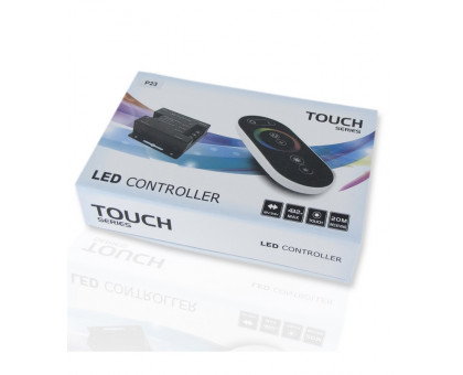 Контроллер RGB для светодиодной (LED) ленты ICLED 12-24 В 18А 216/432 Вт (31114) с сенсорным пультом