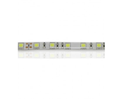 Светодиодная (LED) лента ICLED 24В 5050 60 led/m IP65 14,4 Вт/м (51675) Холодный белый свет